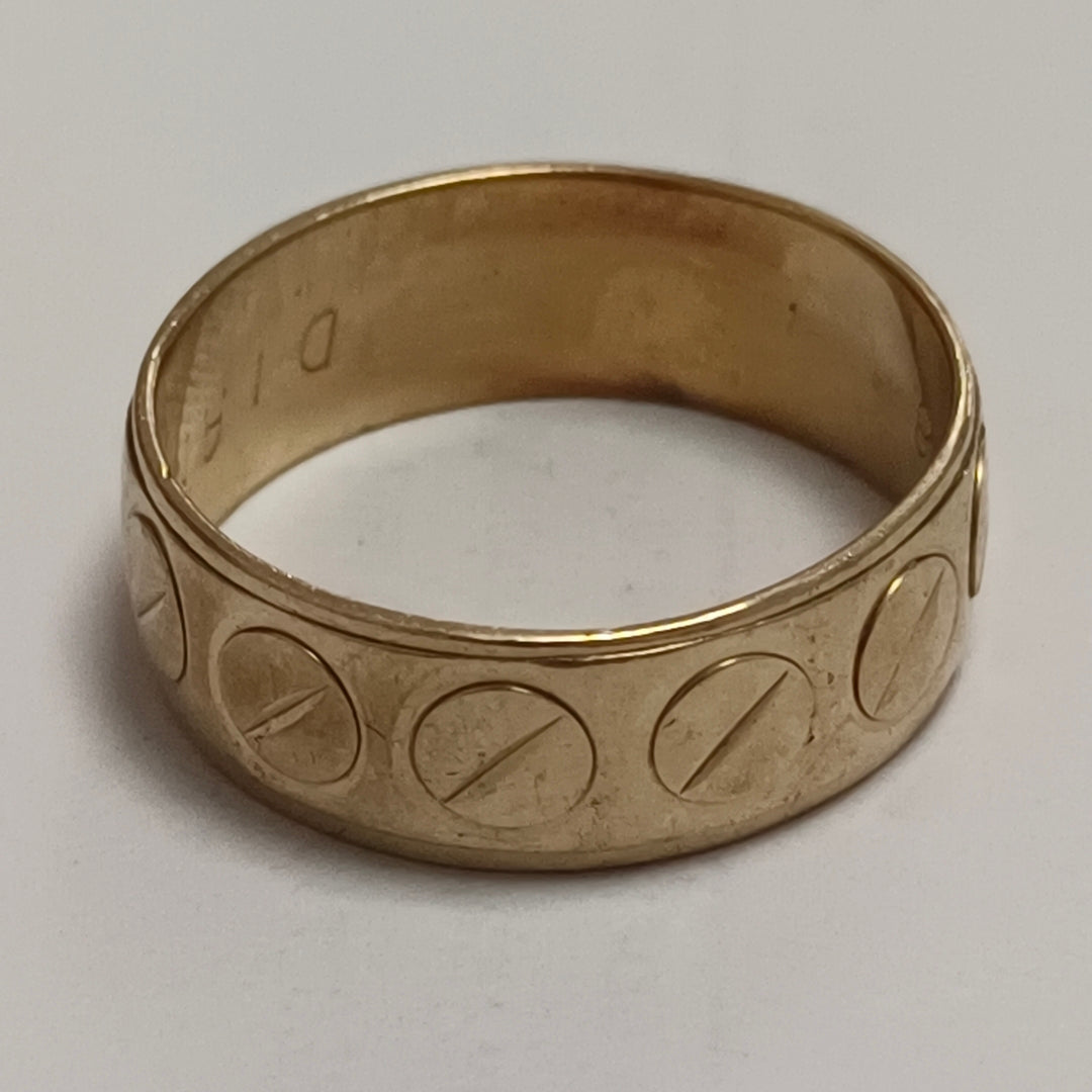 ANILLO ORO 14 K 7 GRMS (SEMINUEVO)