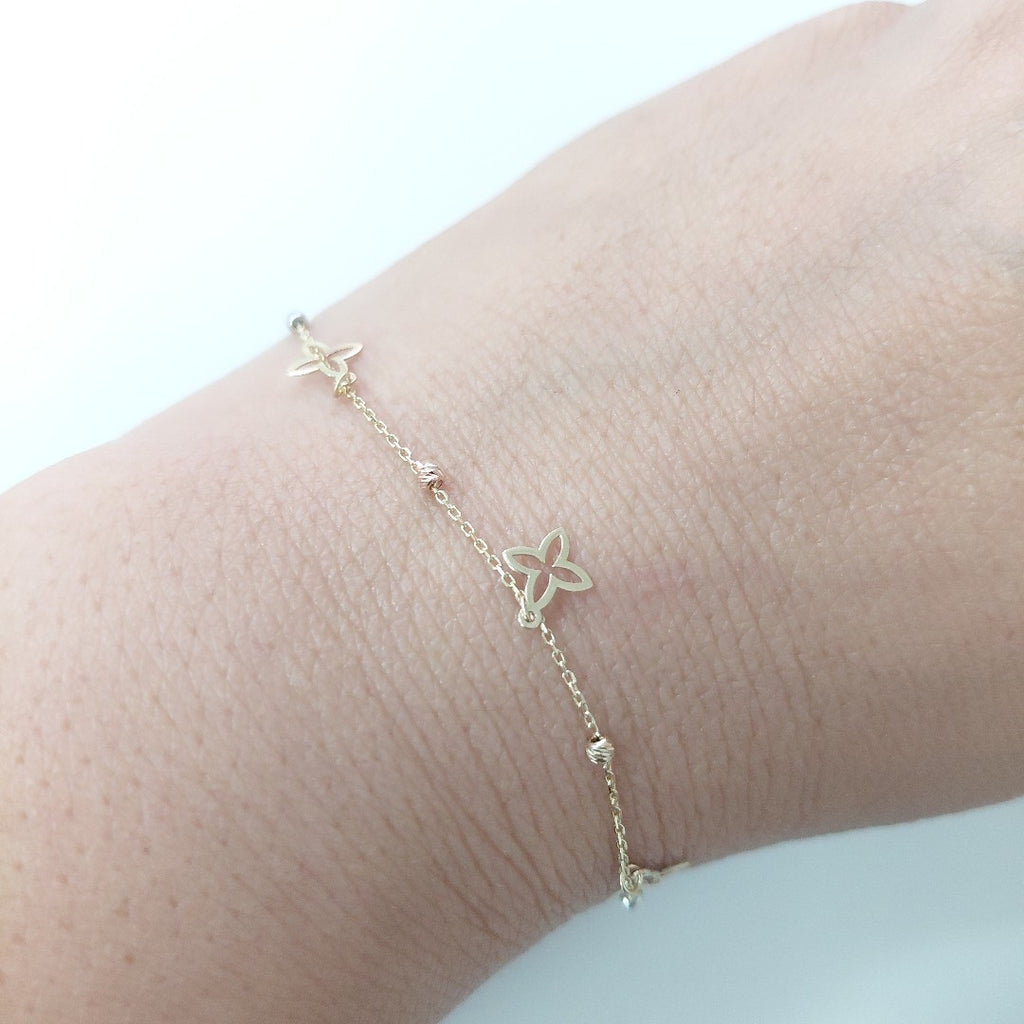 PULSERAS DAMA ORO 14K 1.2 (NUEVO)