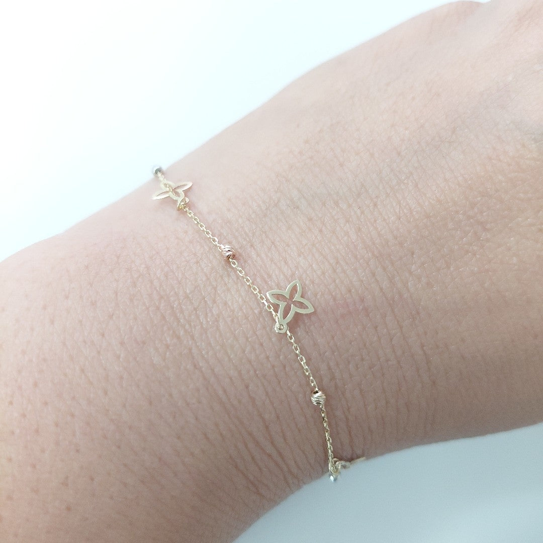 PULSERAS DAMA ORO 14K 1.2 (NUEVO)