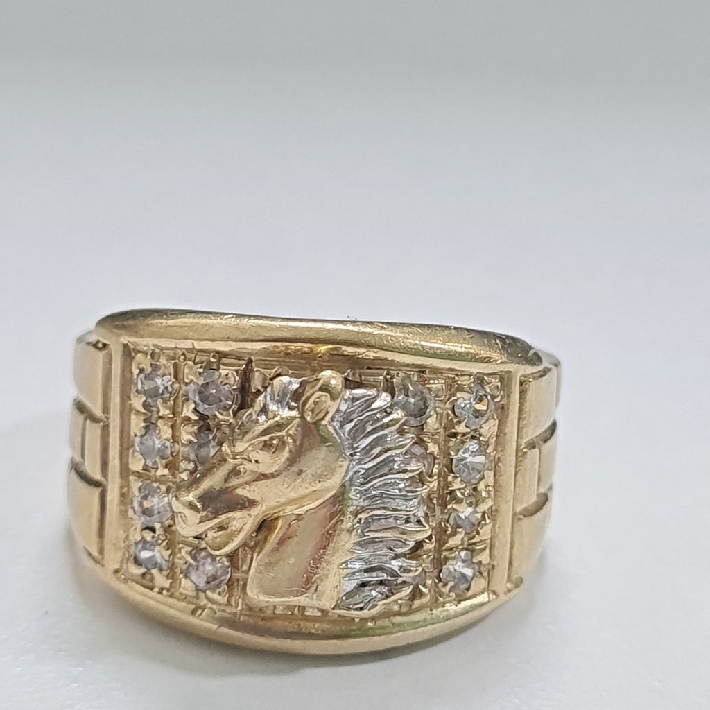 ARGOLLA ORO 14 K 8.4 GRMS (SEMINUEVO)