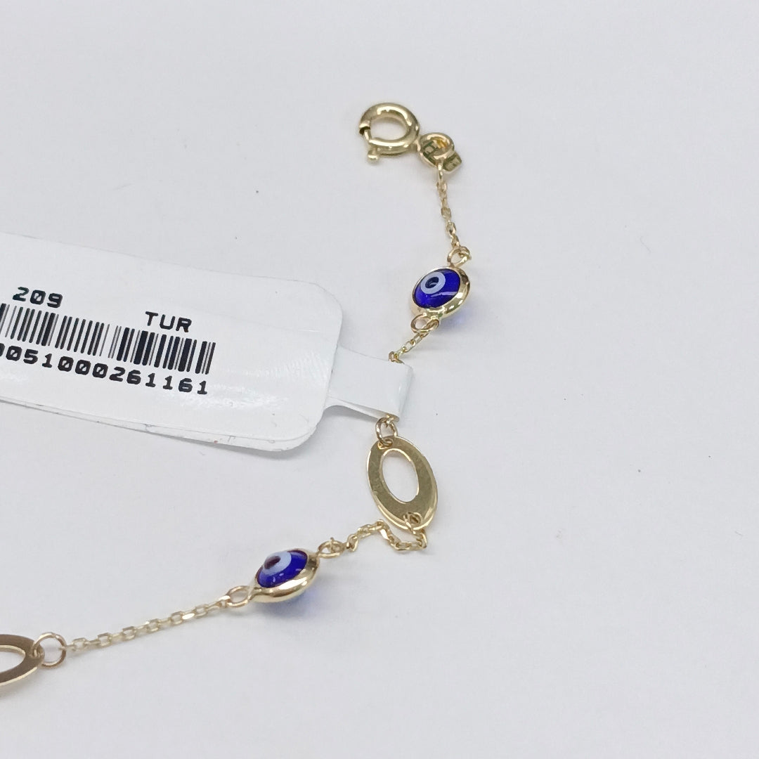 PULSERAS DAMA ORO 14K 1.2 (NUEVO)