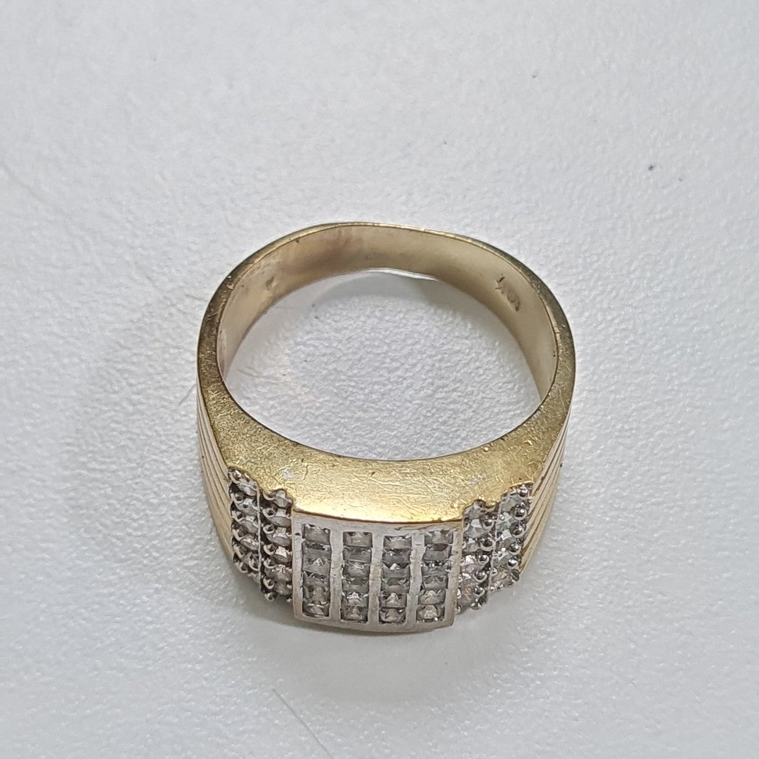 ANILLO ORO 14 K 10.8 GRMS (SEMINUEVO)