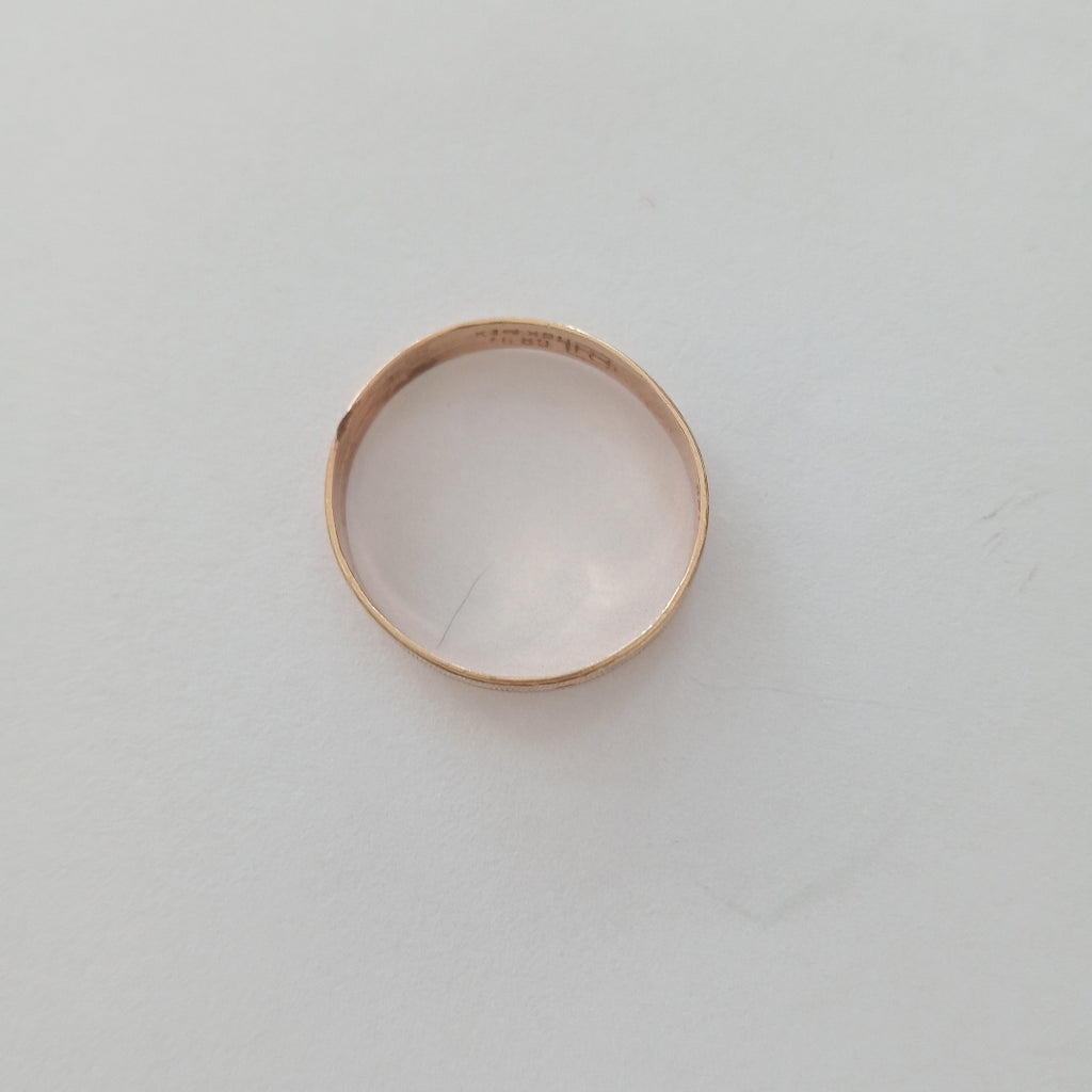 ANILLO ORO COMBINADO 8 K 1.1 GRMS (SEMINUEVO)