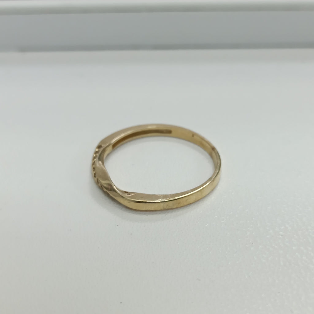 ANILLOS C/CIRCONIA ORO 10K TALLA 9 1.8 GR (NUEVO)