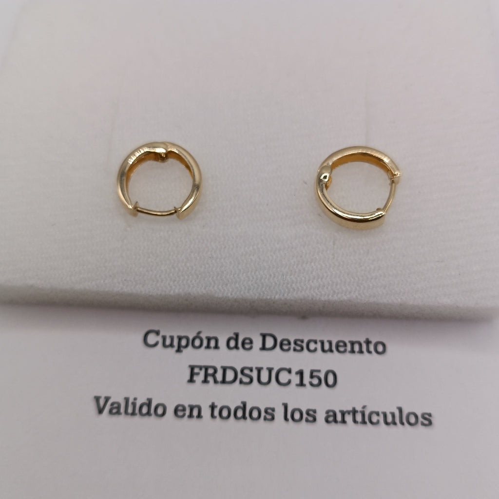 HUGGIES ORO 14K 1.1 (NUEVO)