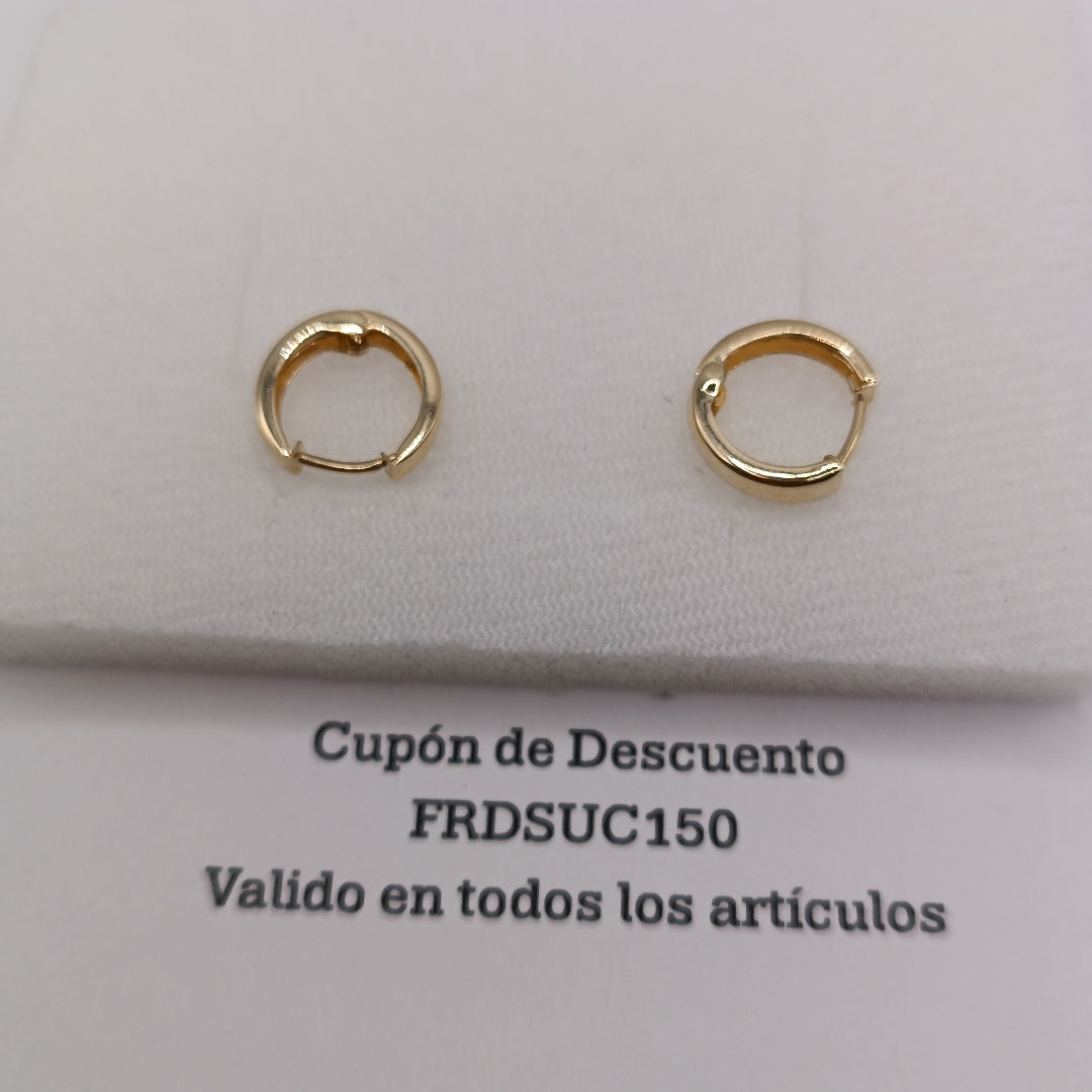 HUGGIES ORO 14K 1.1 (NUEVO)