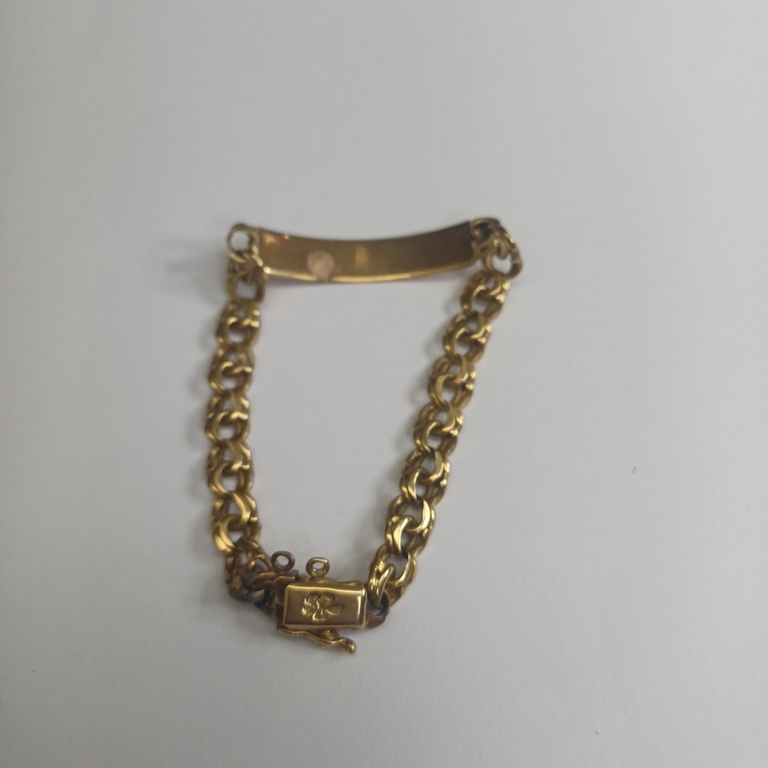 ESCLAVA ORO 18 K 16.8 GRMS (SEMINUEVO)