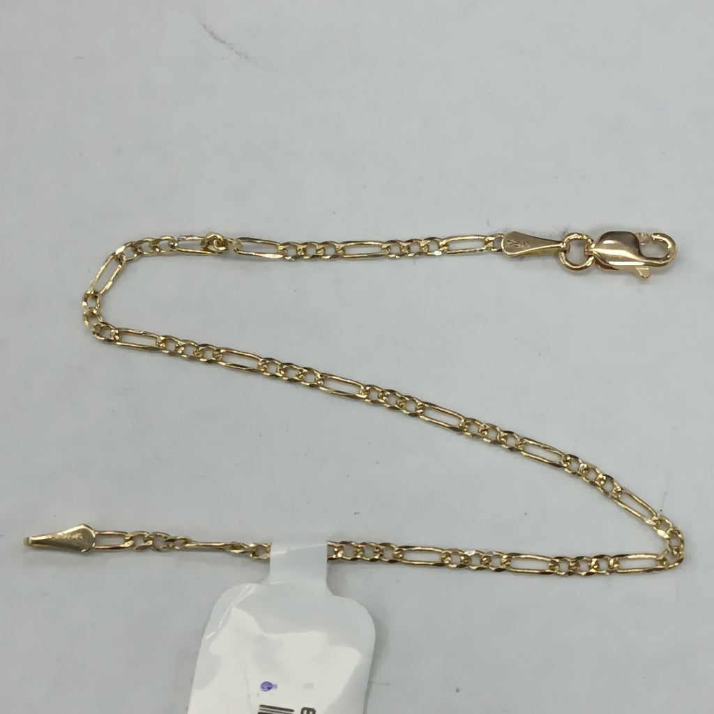 PULSERAS TEJIDO 3X1 ORO 14K 16 CM 1.5 GR (NUEVO)