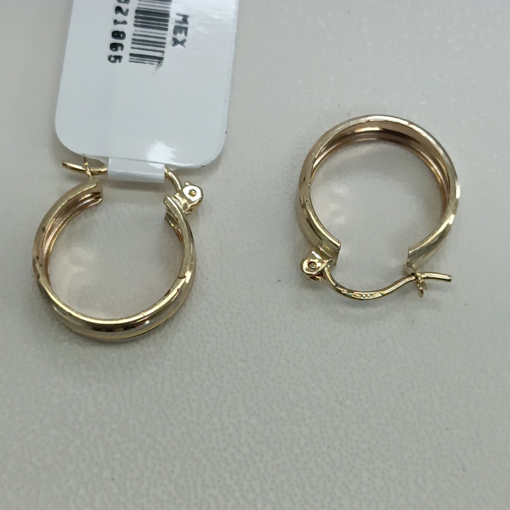ARETES ARRACADAS ORO 10K 1.5 GR (NUEVO)