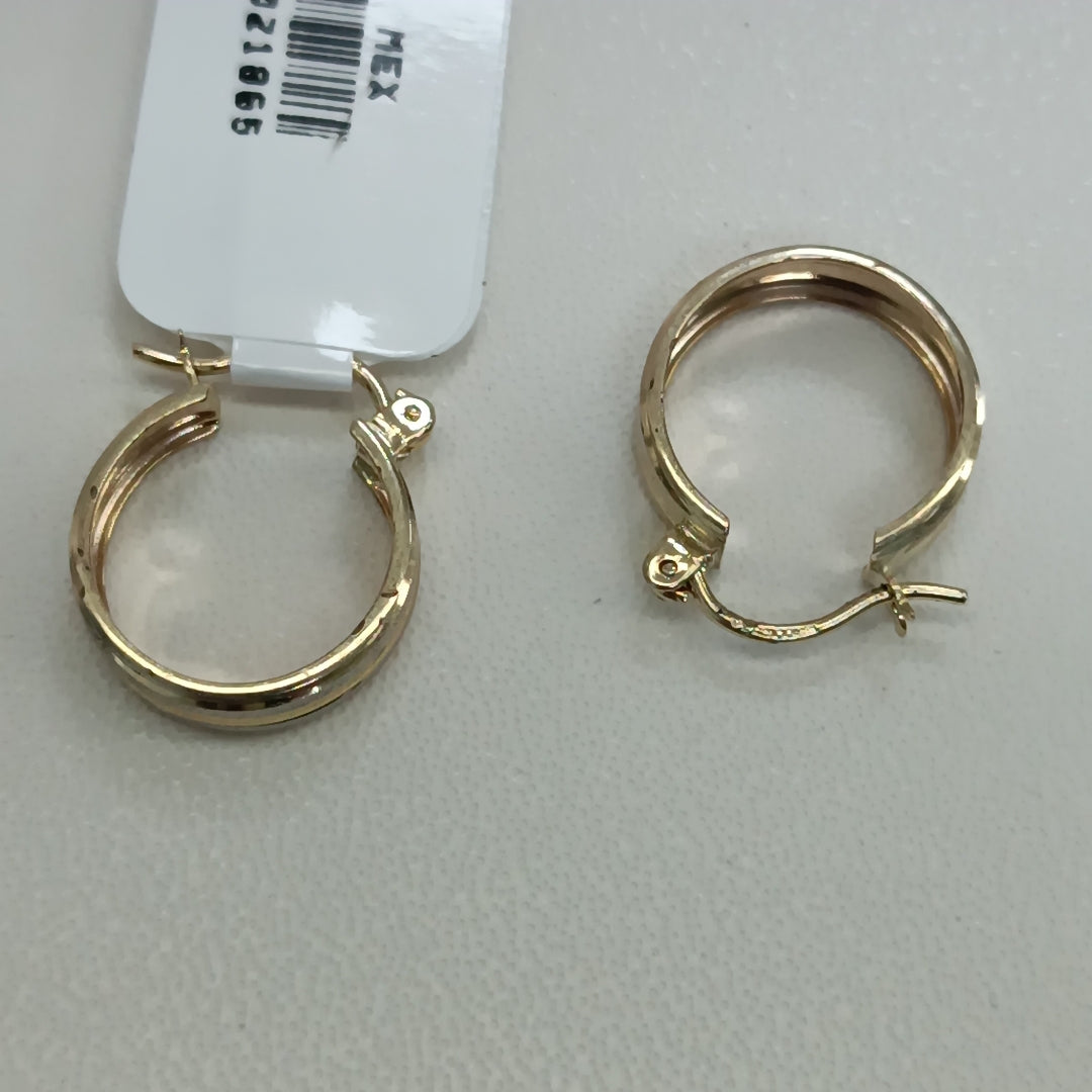 ARETES ARRACADAS ORO 10K 1.5 GR (NUEVO)