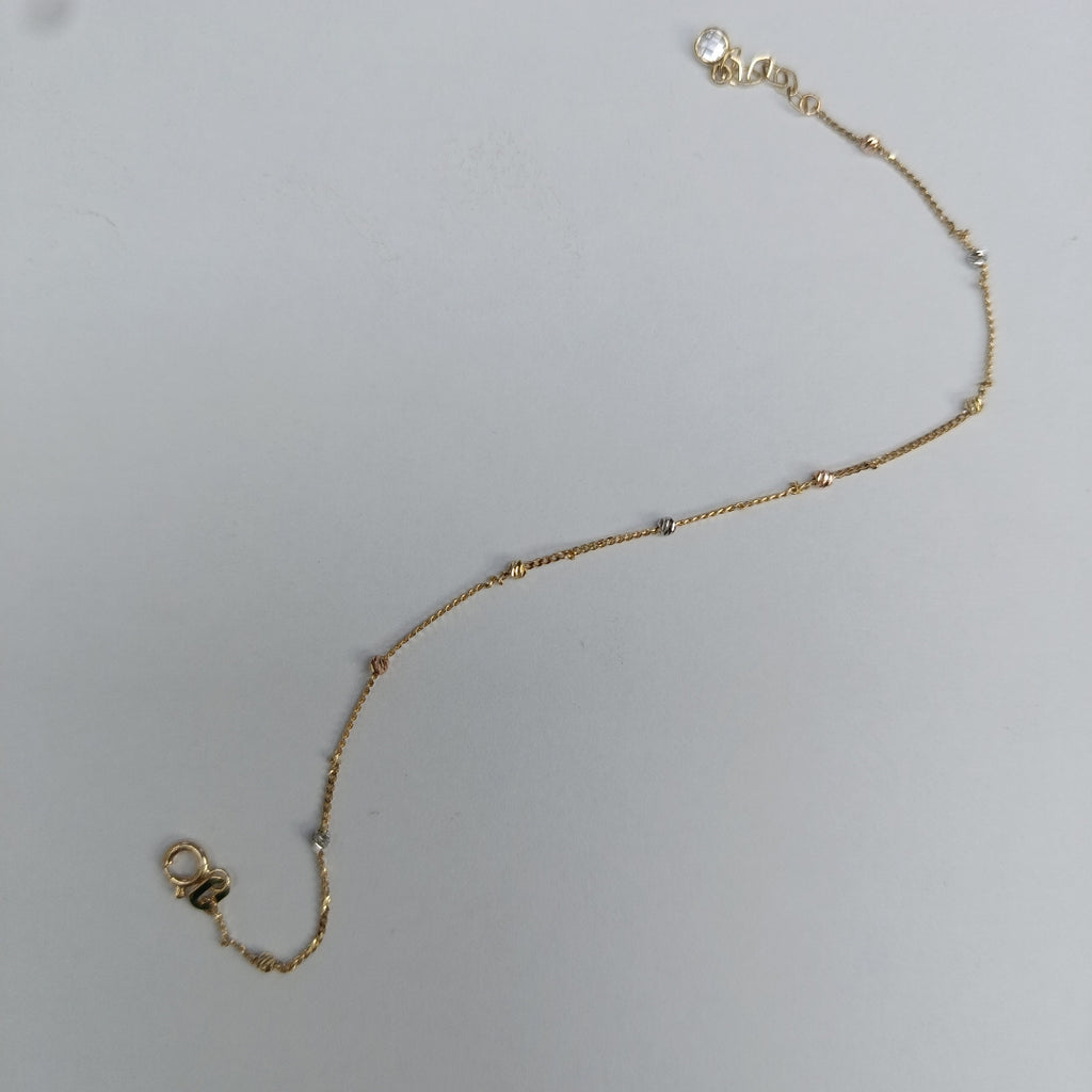 PULSERAS DAMA ORO 14K 1.1 (NUEVO)