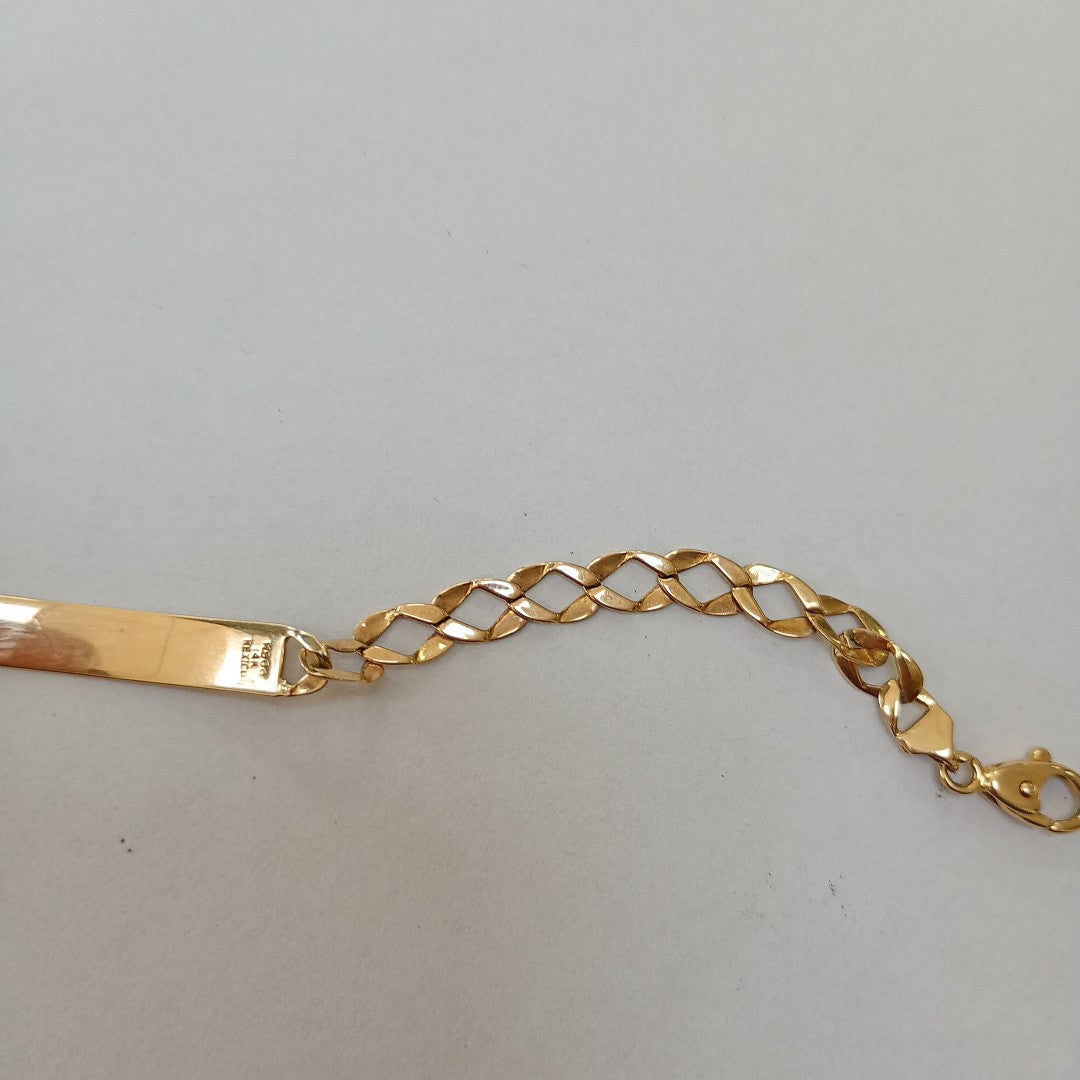 ESCLAVA ORO 14 K 6,20 GRMS (SEMINUEVO)