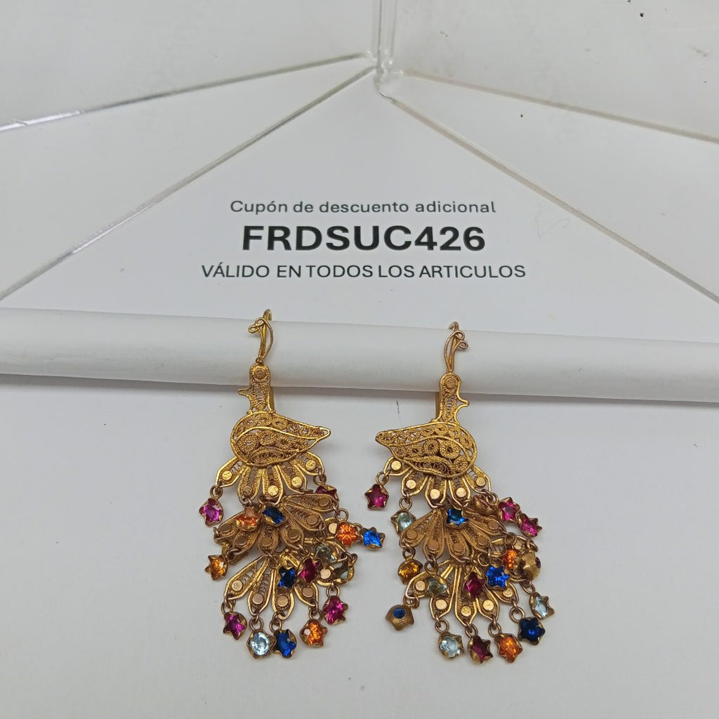 ARETES PAR ORO 8 K 8.5 GRMS (SEMINUEVO)
