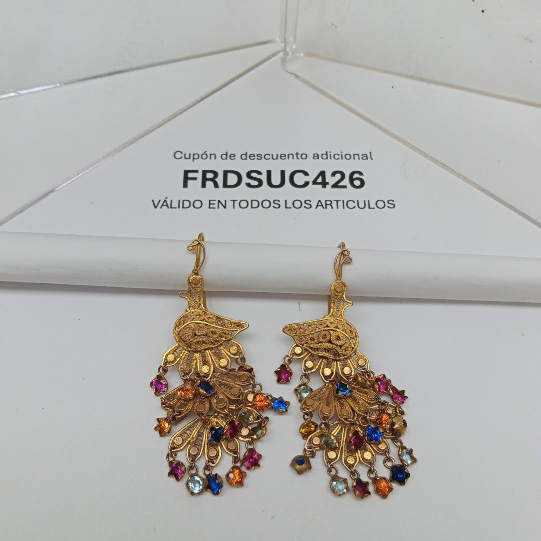 ARETES PAR ORO 8 K 8.5 GRMS (SEMINUEVO)