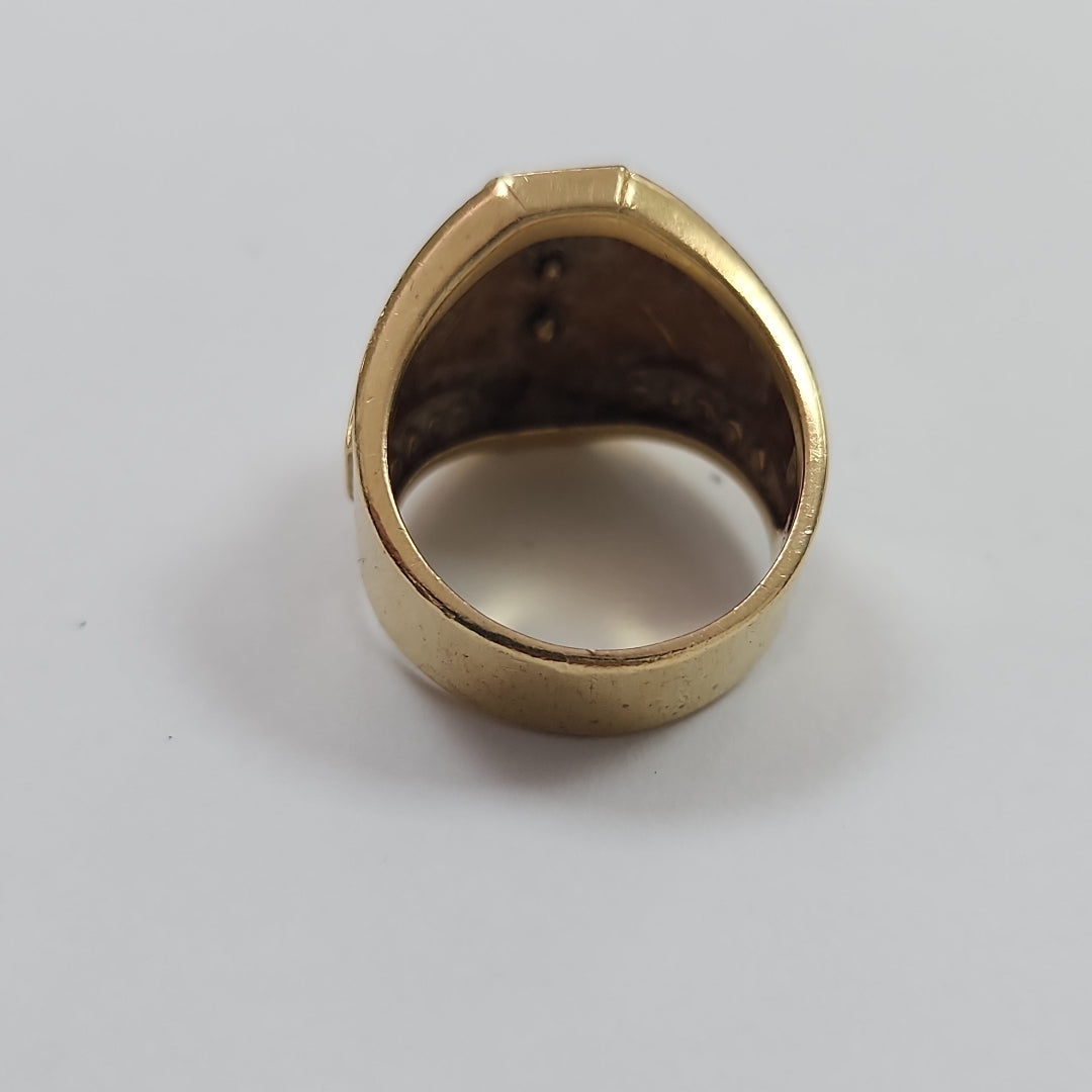 ANILLO ORO 14 K 11.7 GRMS (SEMINUEVO)