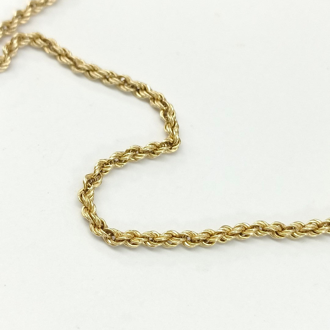 CADENA ORO 14 K 3.5 GRMS (SEMINUEVO)
