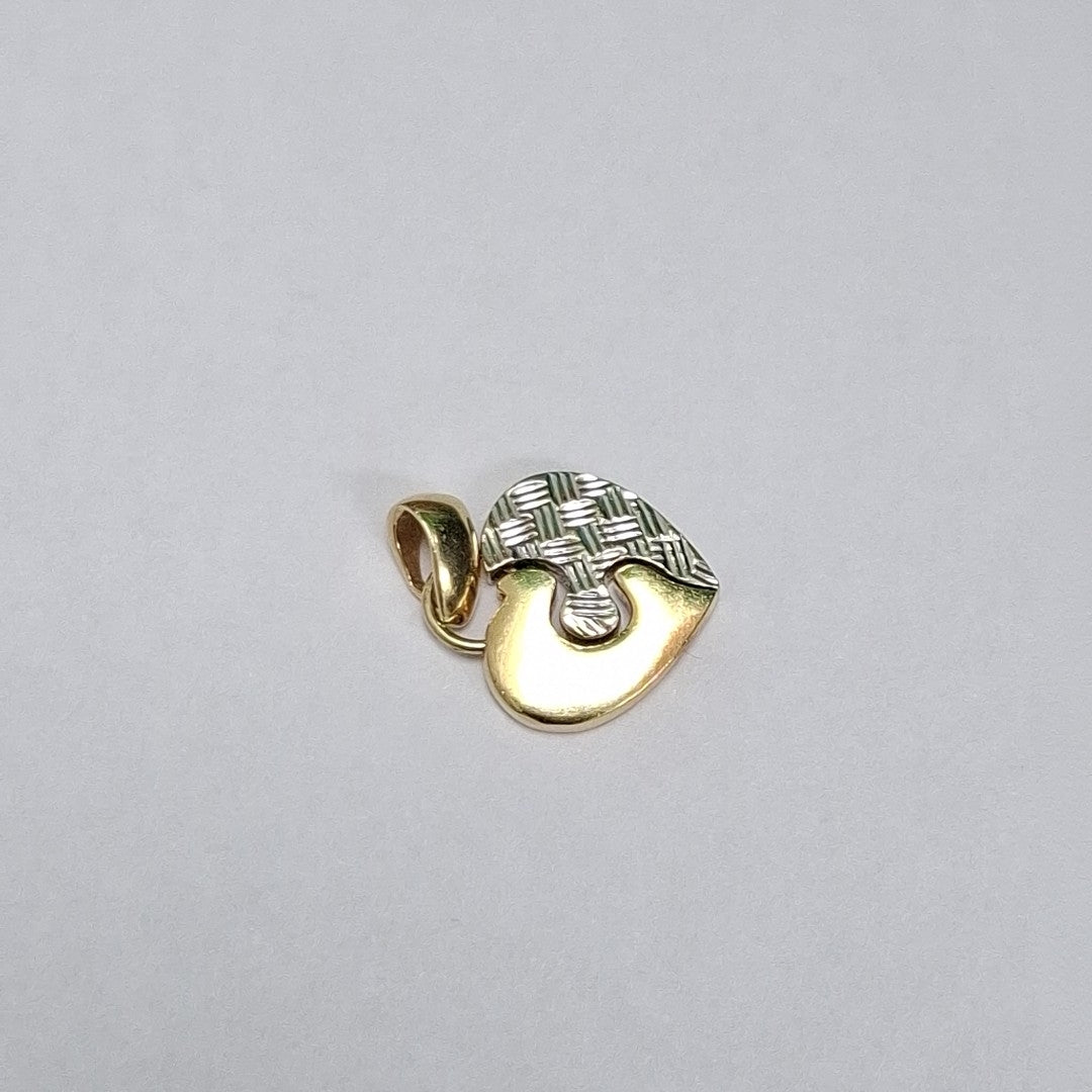 DIJE ORO, ORO BLANCO 14 K 1.9 GRMS (SEMINUEVO)