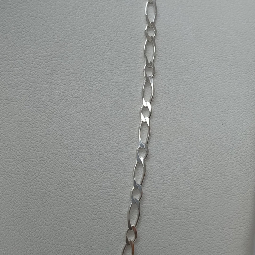 CADENA 1X1 PLATA .925 55 CM 6.82 GR (NUEVO)