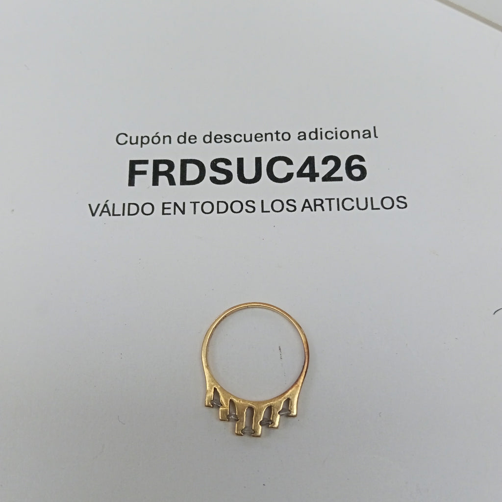 ANILLITO ORO 14 K 2.1 GRMS (SEMINUEVO)