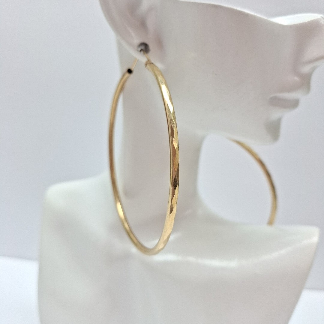 ARRACADAS PAR ORO 14 K 7,60 GRMS (SEMINUEVO)