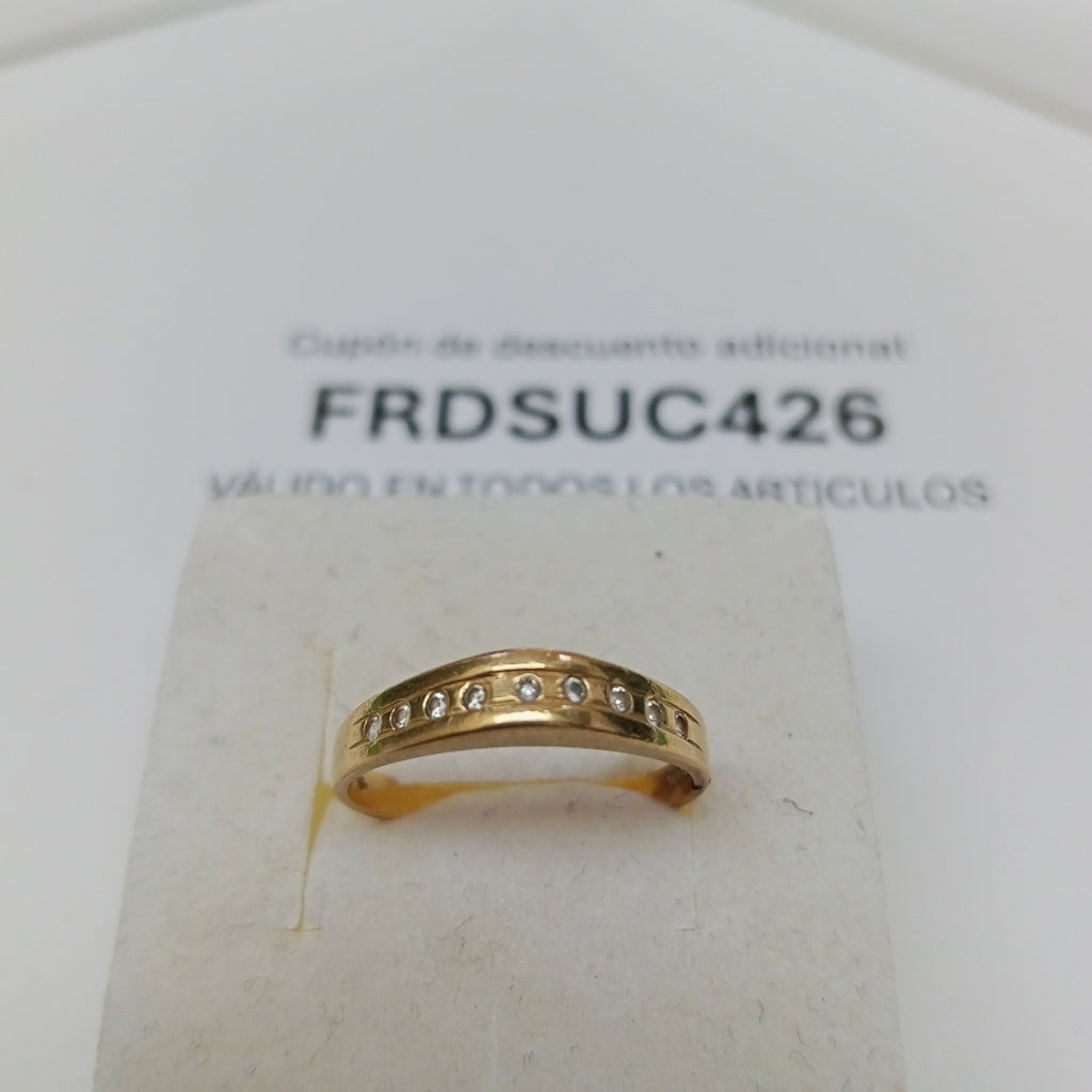 ANILLITO ORO 14 K 1.9 GRMS (SEMINUEVO)