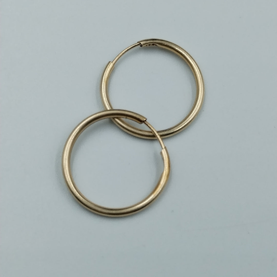 ARRACADAS PAR ORO 14 K 1,90 GRMS (SEMINUEVO)