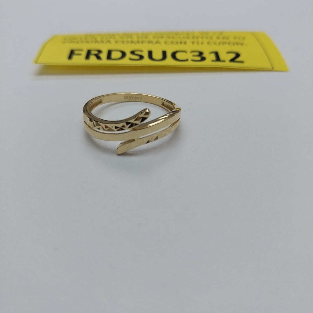 ANILLOS DAMA ORO 14K 2 (NUEVO)