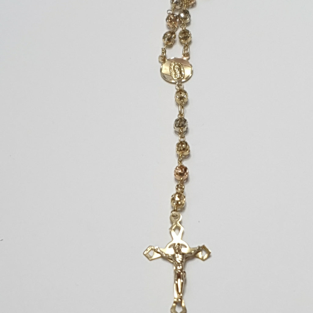 ROSARIO ORO COMBINADO 14 K 15,10 GRMS (SEMINUEVO)