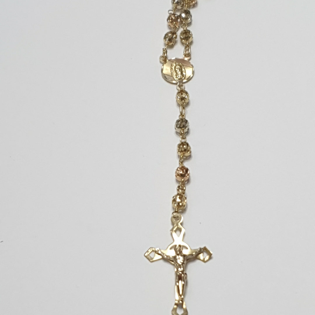 ROSARIO ORO COMBINADO 14 K 15,10 GRMS (SEMINUEVO)