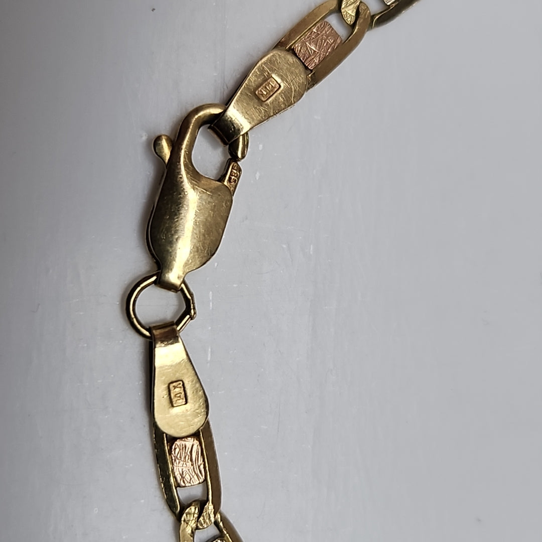 PULSERA ORO 14 K 3,50 GRMS (SEMINUEVO)