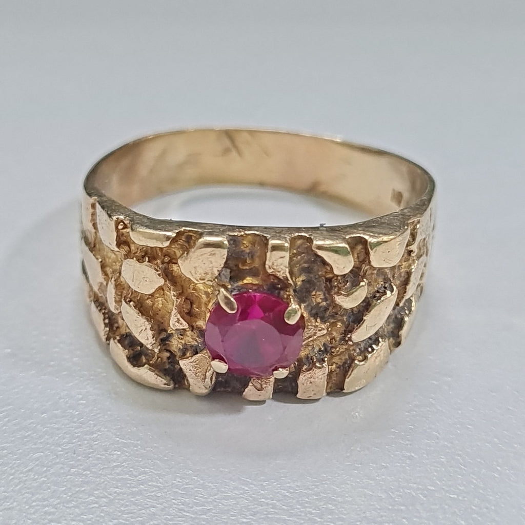 ANILLO ORO 10 K 5,10 GRMS (SEMINUEVO)