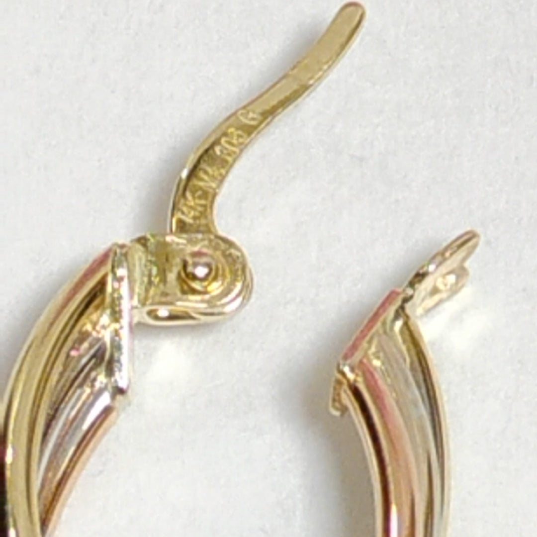 ARRACADAS ORO 14K 1.5 (NUEVO)