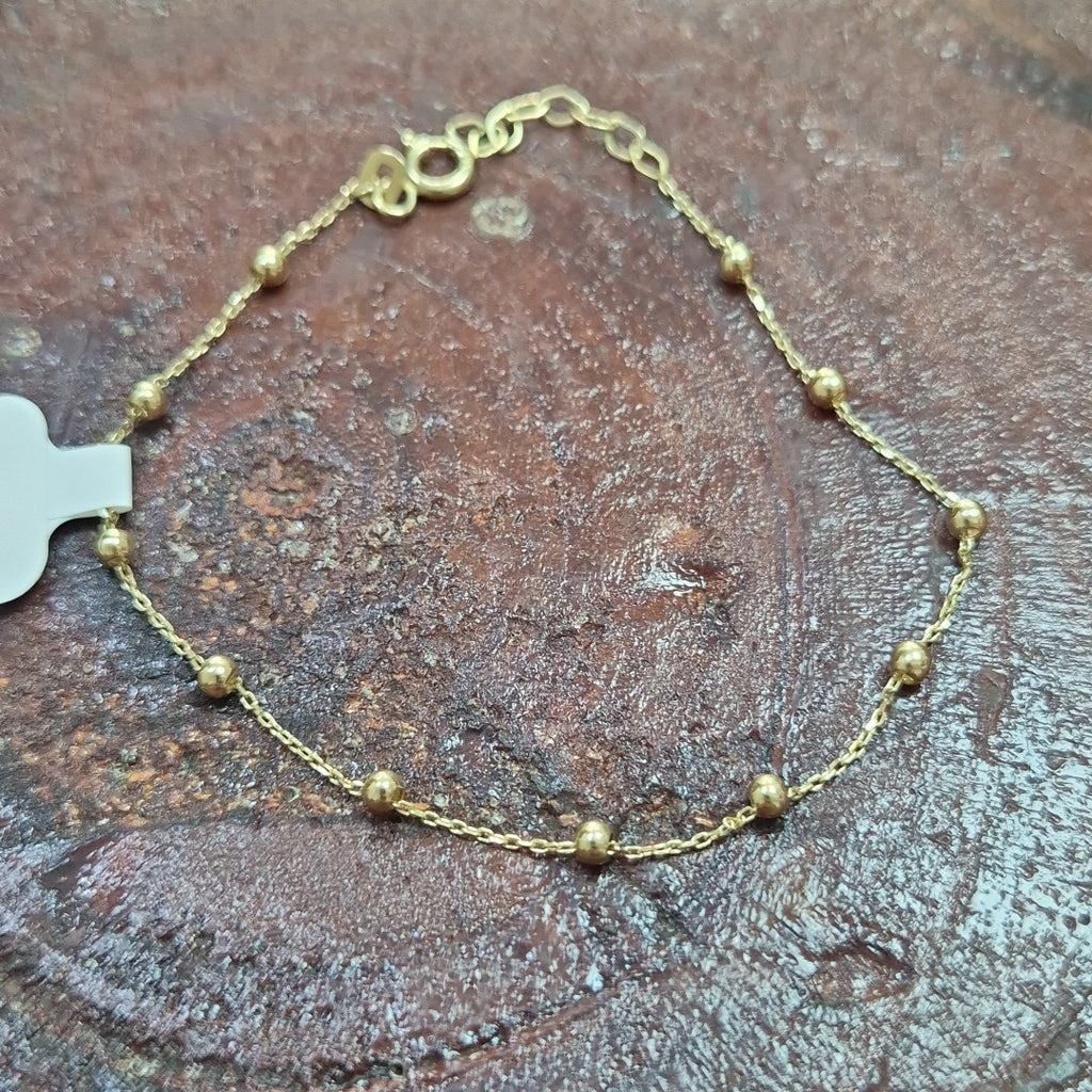 PULSERAS DAMA ORO 14K 1.1 (NUEVO)