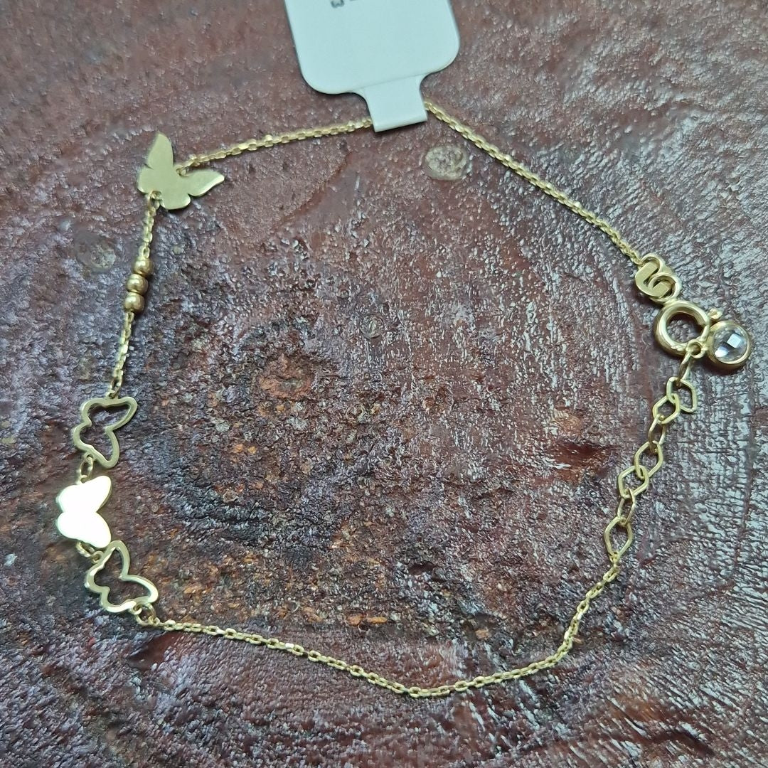 PULSERAS DAMA ORO 14K 1.1 (NUEVO)
