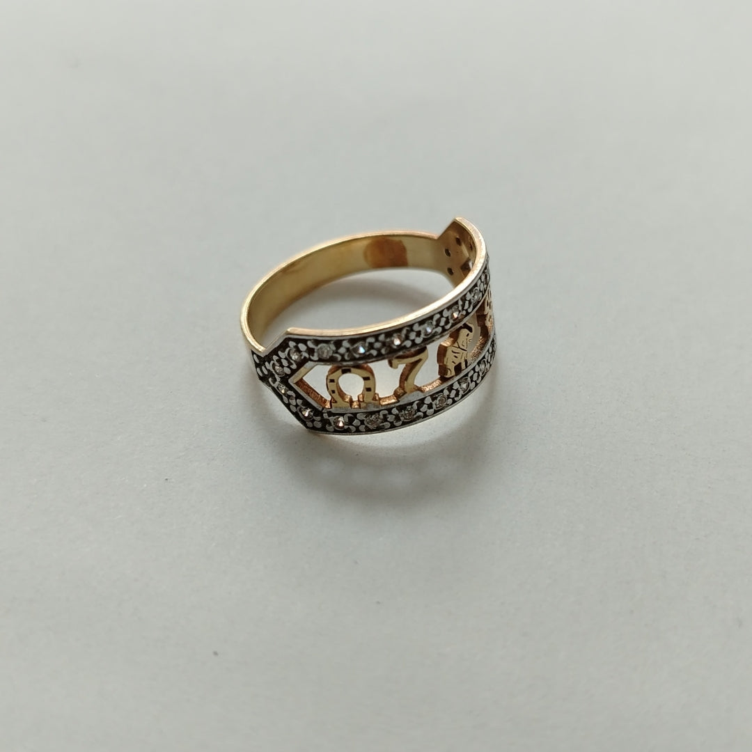 ARGOLLA DE LA SUERTE ORO 14 K 2,60 GRMS (SEMINUEVO)