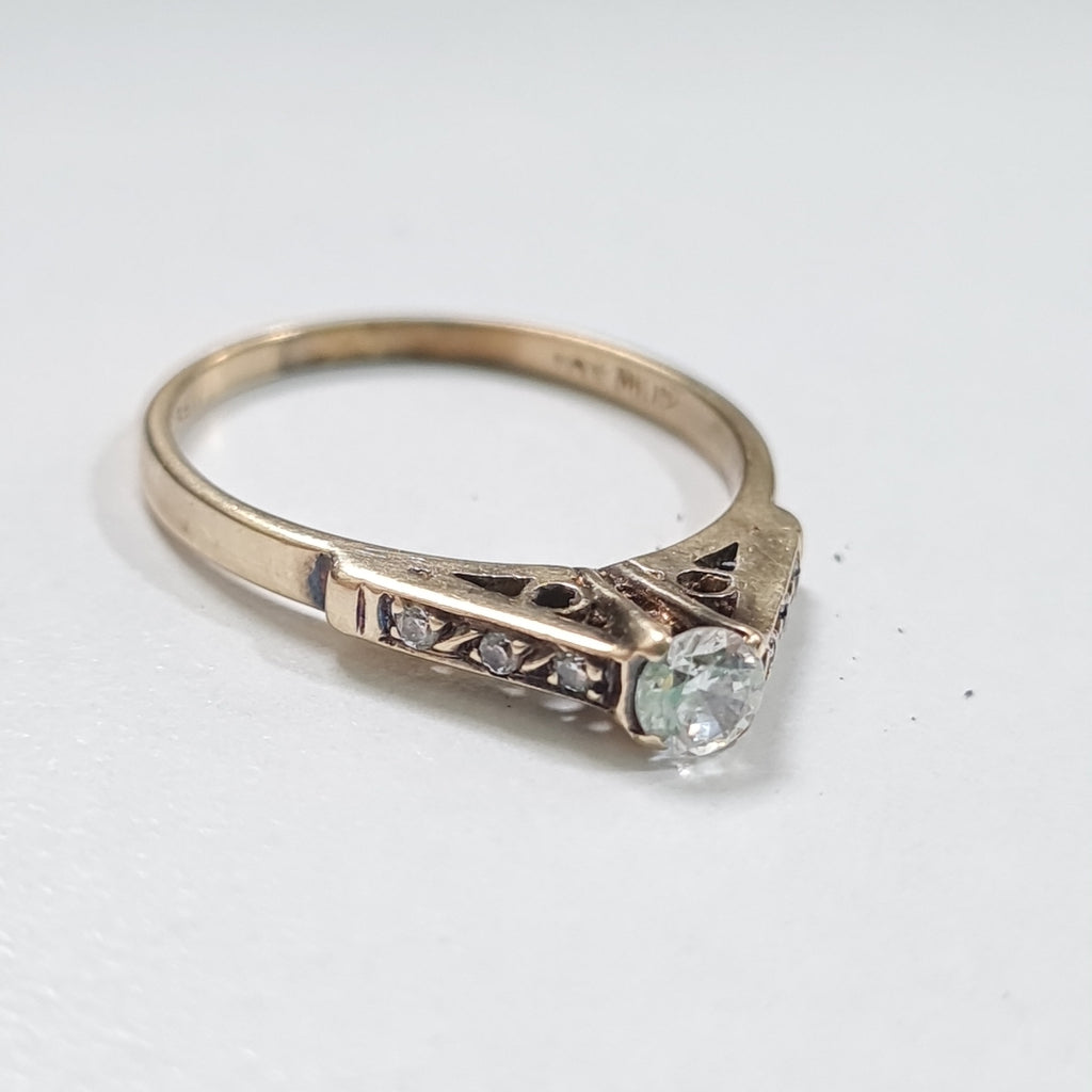ANILLO ORO 10 K 2 GRMS (SEMINUEVO)