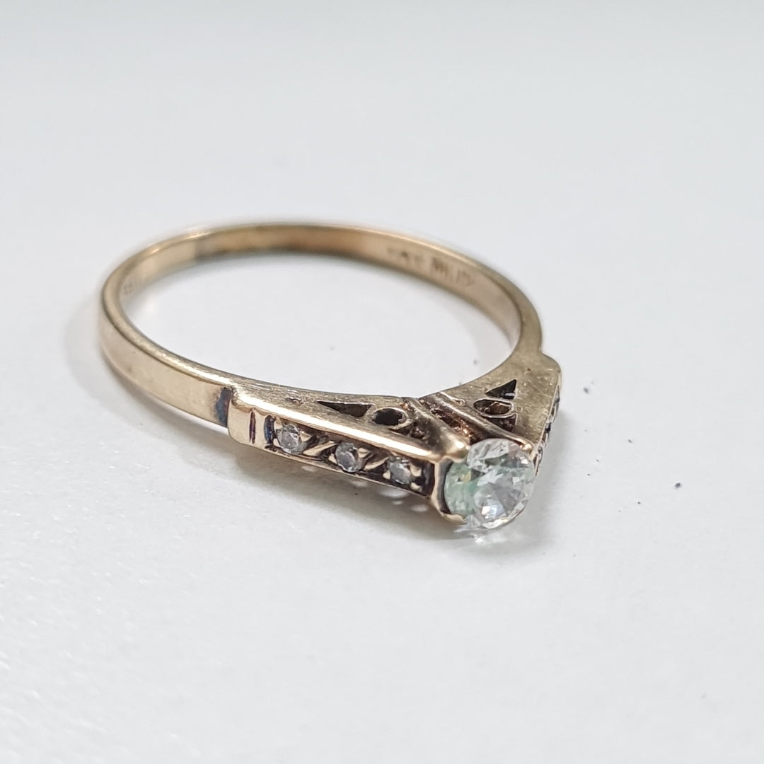 ANILLO ORO 10 K 2 GRMS (SEMINUEVO)
