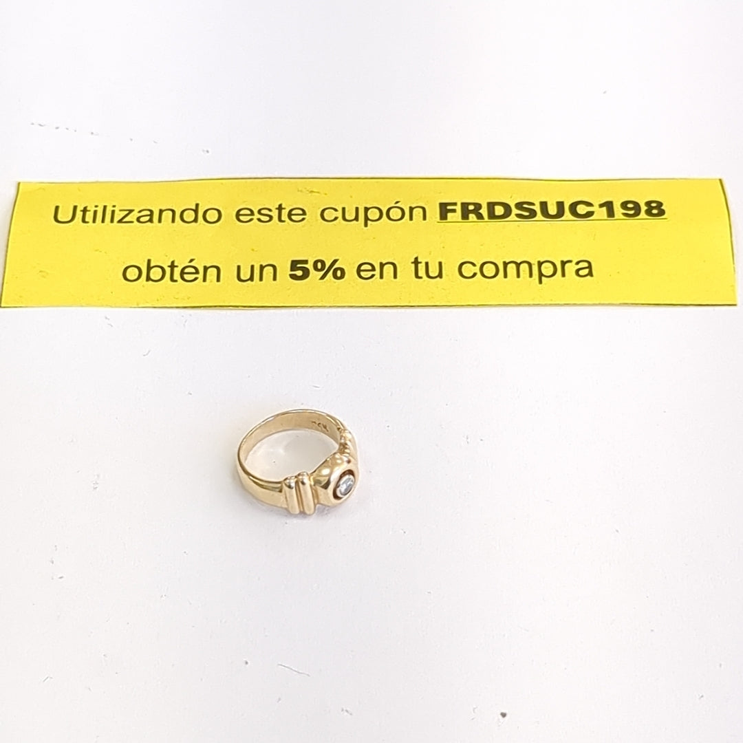 ANILLITO ORO 14 K 5.5 GRMS (SEMINUEVO)