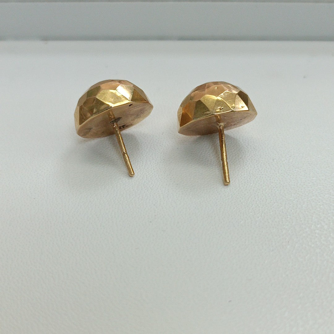 ARETES PAR ORO 18 K 2.8 GRMS (SEMINUEVO)