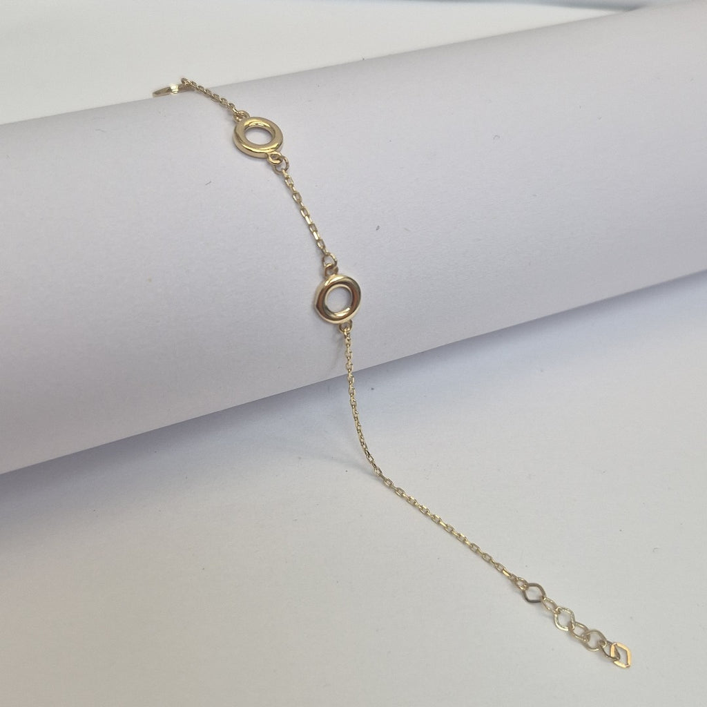 PULSERAS DAMA ORO 14K 1.3 (NUEVO)