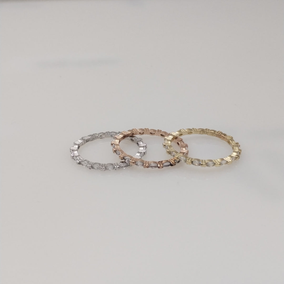 ANILLITO ORO COMBINADO 10 K 3.1 GRMS (SEMINUEVO)