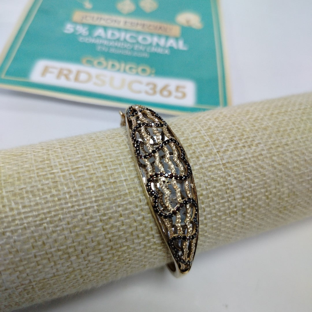 PULSERA RIGIDA ORO 14 K 13.3 GRMS (SEMINUEVO)