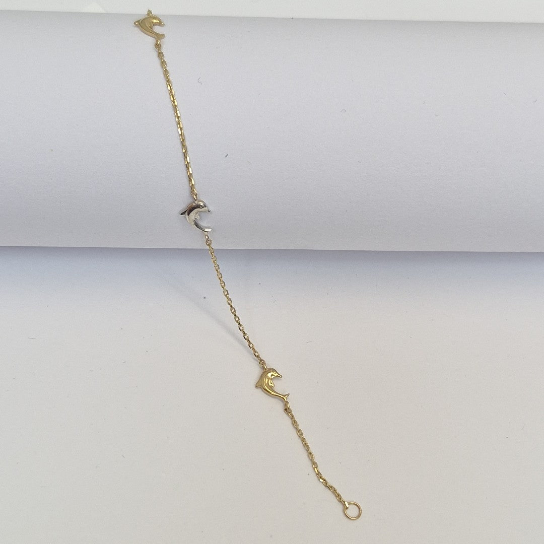 PULSERAS DAMA ORO 14K 1.5 (NUEVO)
