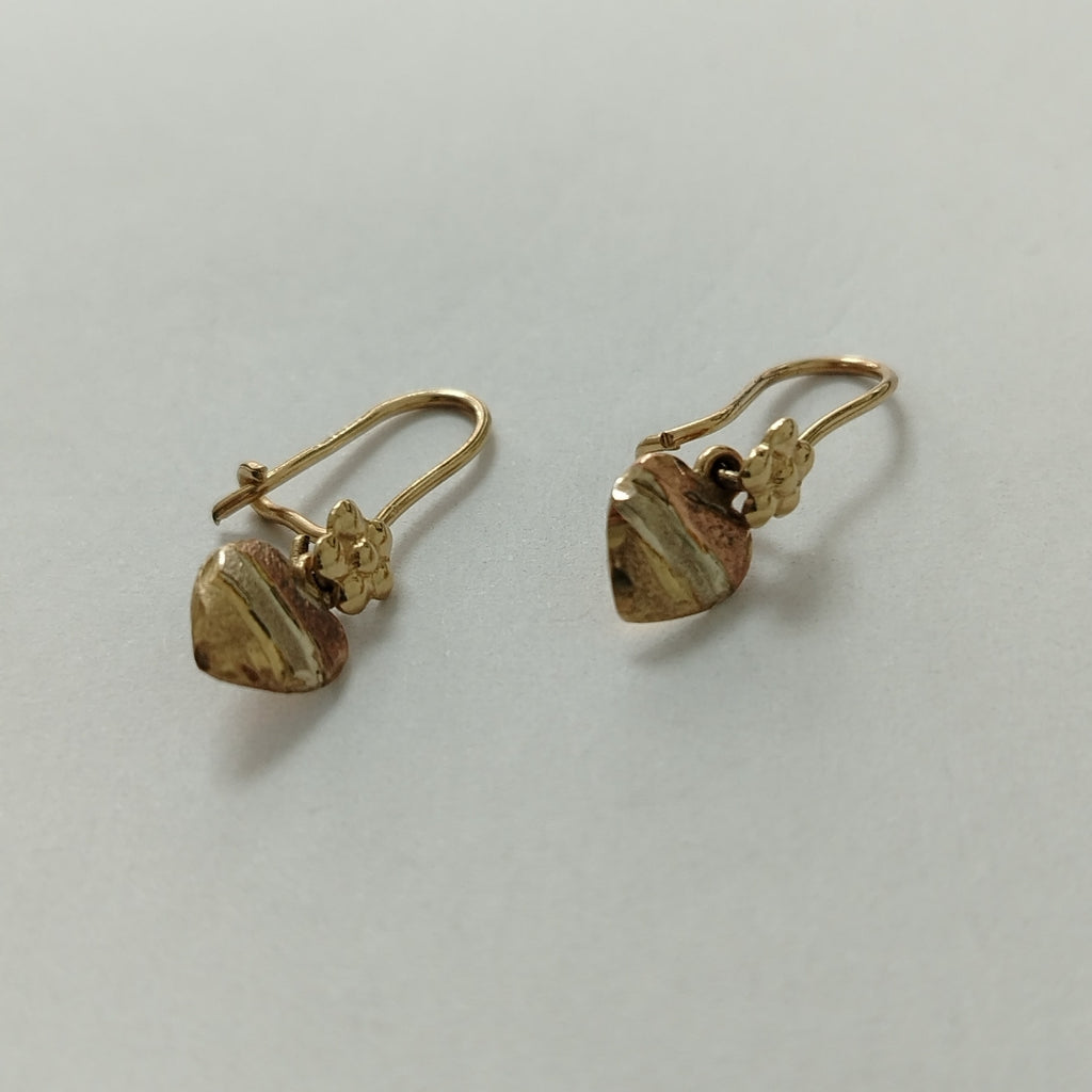 ARETES PAR ORO 10 K 1.1 GRMS (SEMINUEVO)