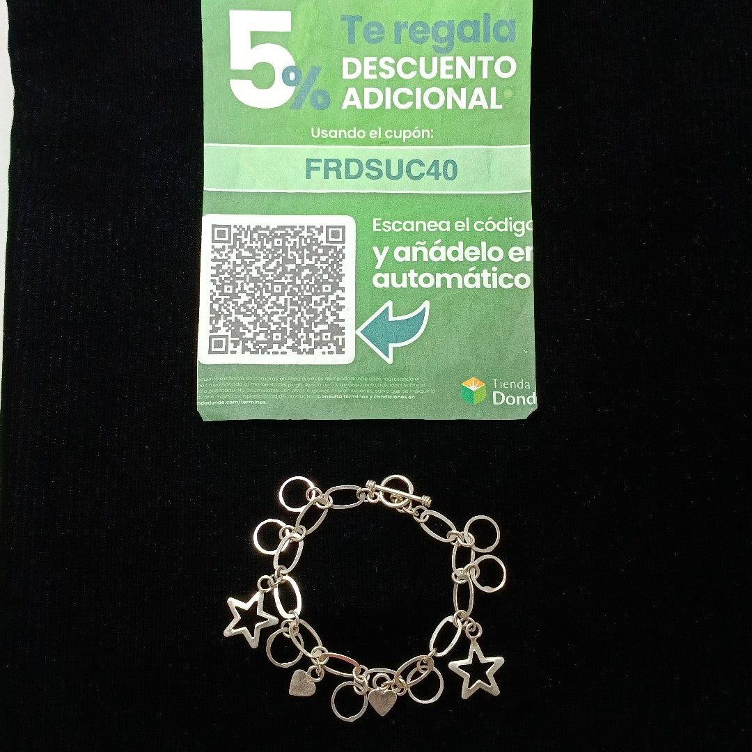 PULSERA PLATA 10.2 GRMS (SEMINUEVO)