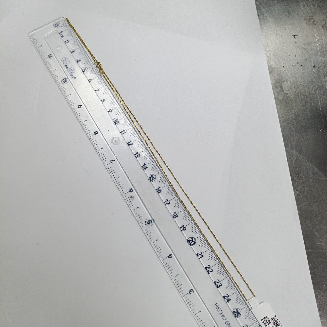 CADENA ORO 14 K 0.8 GRMS (SEMINUEVO)