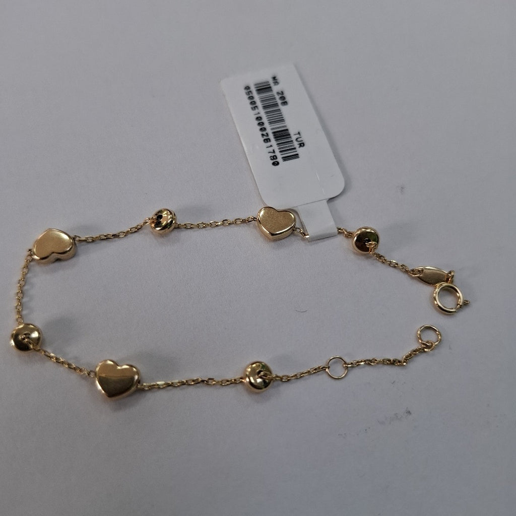 PULSERAS DAMA ORO 14K 1.3 (NUEVO)