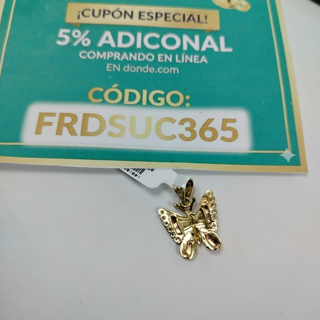 DIJE ORO COMBINADO 14 K 3.8 GRMS (SEMINUEVO)