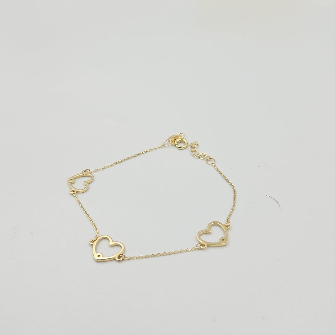 PULSERAS DAMA ORO 14K 1.5 (NUEVO)