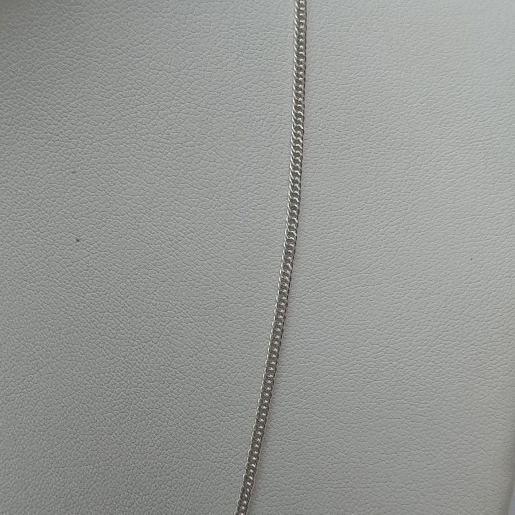 CADENA BARBADA PLATA .925 50 CM 4.12 GR (NUEVO)